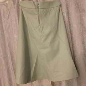 The Limited A-Line Leather Skirt